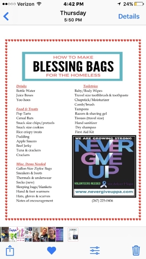 Blessing Bag Party