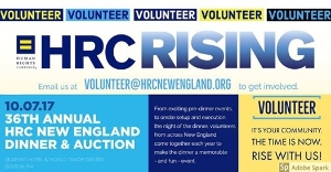 HRC New England - Volunteers for Dinner & Auction