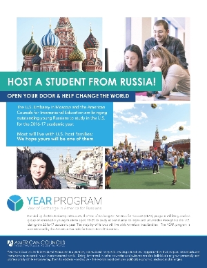 Host a Student from Russia!
