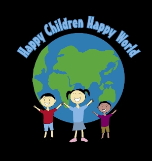 Happy Children Happy World Logo