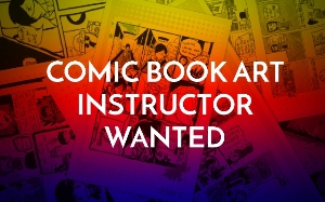 Comic Book Art Instructor Ad