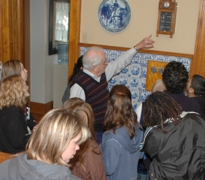 Docents provide tours throughout the year