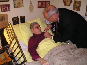 Hospice Patient Veteran Pinning