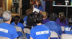 Volunteers attending PODTraining