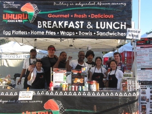 Uhuru Breakfast & Lunch at Saturday Market