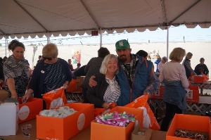 Thanksgiving Packing Event Photo