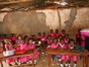 3rd Graders at a Elementary School in Sierra Leone, West Afr