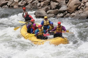 Rafting trip for our clients