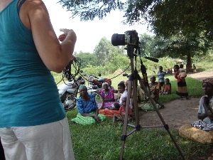 Video documentary development by a potential volunteer