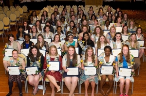 Girl Scouts Gold Award ceremony