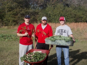 3 students of Mississippi College of Clinton assisted in Har