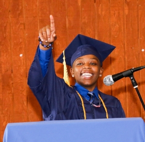 Jay at Graduation