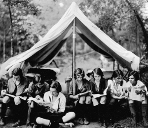 Girl Scouts at Camp