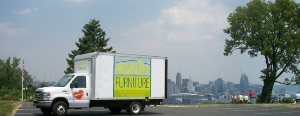 truck with skyline