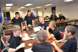 Cadets at Global Leadership Training