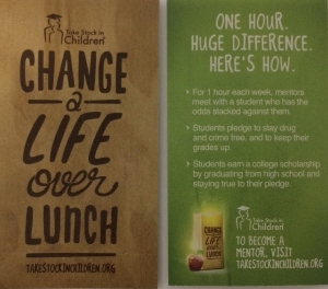 Change a Life Over Lunch