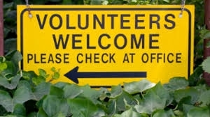 Volunteer Sign