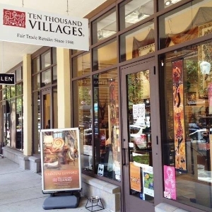 Storefront of Ten Thousand Villages