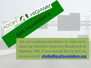adopt a highway - program QSA Foundation