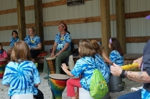 Camp Erin Drumming Circle