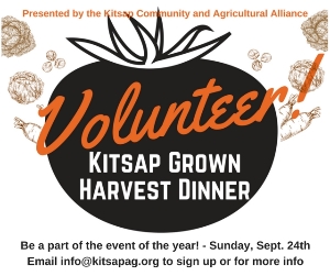 Kitsap Grown Harvest Dinner Volunteer