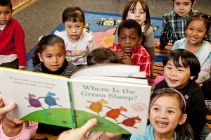 Kids loving a read-aloud!
