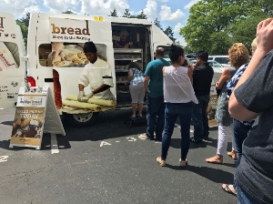 Bread Truck at a customer site