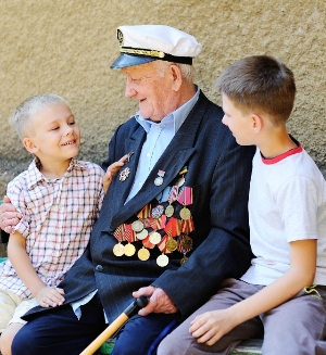 Older Veteran with Children