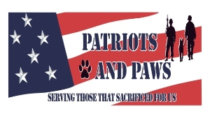 Patriots and Paws Logo