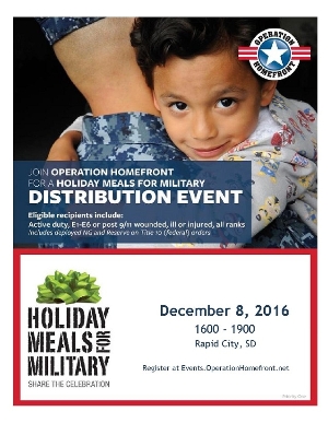 SD Holiday meals event