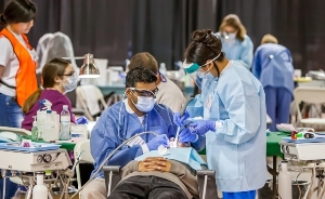 Dental Section at CCF's 2014 Coachella Clinic