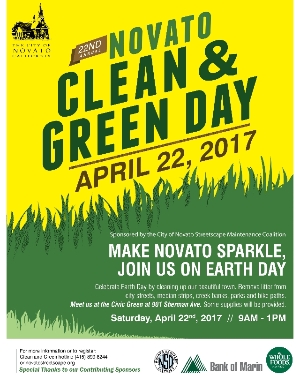 Clean and Green Day flyer