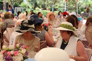 Blooming Bonnets Hat Tea