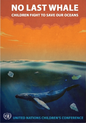 No Last Whale UN Children's Summit Poster