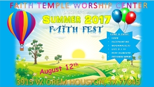 Faith Fest Event