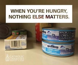When you are hungry nothing else matters