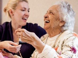 Hospice patient visiting